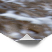 雪のポスターで飛んでいるのグレーラグゲーゼのペア ポスター (コーナー)