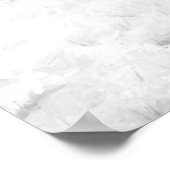 雪のポスタープリント ポスター (角)