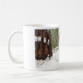 雪のマグのセコイア コーヒーマグカップ (左)