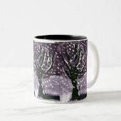 雪のマグの木 ツートーンマグカップ (正面右)