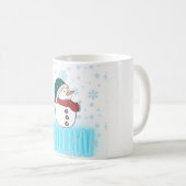 雪のマグカップ コーヒーマグカップ (正面右)