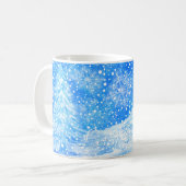 雪のマグカップ コーヒーマグカップ (正面左)
