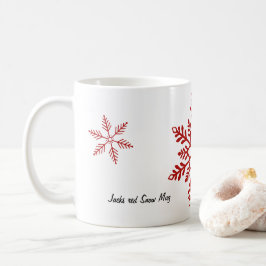 雪のマグカップ コーヒーマグカップ