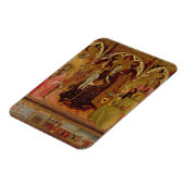 雪のマドンナのアルタルピース、c.1430-32 ( マグネット (左側)