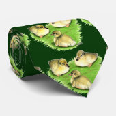 雪のマラードアヒル ネクタイ (ロール)