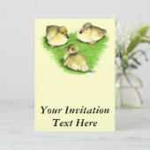 雪のマラードアヒル 招待状 (スタンド正面)