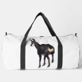 雪のミニマル上でアルパインシャモア山ヤギ ダッフルバッグ (正面)