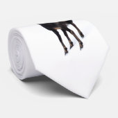 雪のミニマル上でアルパインシャモア山ヤギ ネクタイ (ロール)