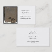 雪のムース 名刺 (正面/裏面)