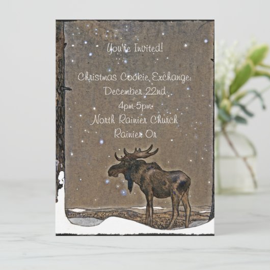 雪のムース 招待状 (スタンド正面)