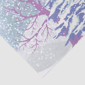 雪のモダンクリスマスツリーの色を変更 薄葉紙 (詳細)