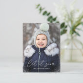 雪のモダン台本の写真を見る シーズンポストカード (スタンド正面)