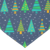 雪のモミの木のテーブルクロス テーブルクロス (アングル)