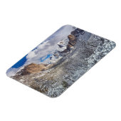 雪のヨセミテバレー マグネット (左側)