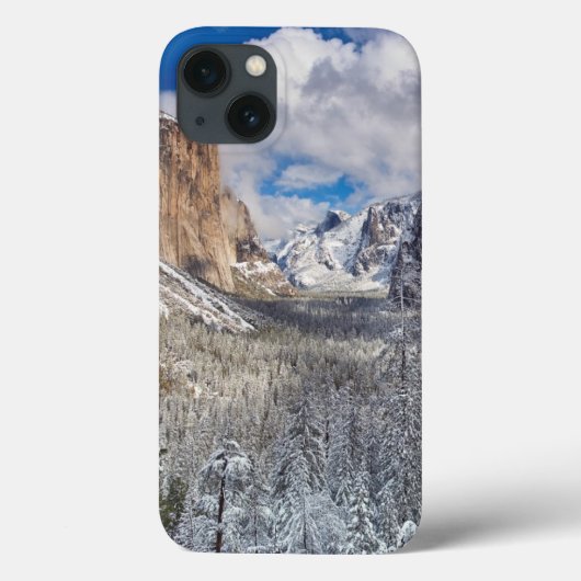 雪のヨセミテバレー Case-Mate iPhoneケース (裏面)