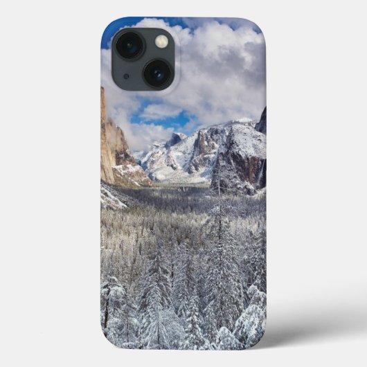 雪のヨセミテバレー Case-Mate iPhoneケース (裏面)