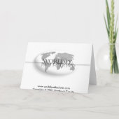 雪のヨセミテ教会 シーズンカード (裏面)