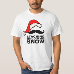 雪のワイシャツを通したStaching Tシャツ