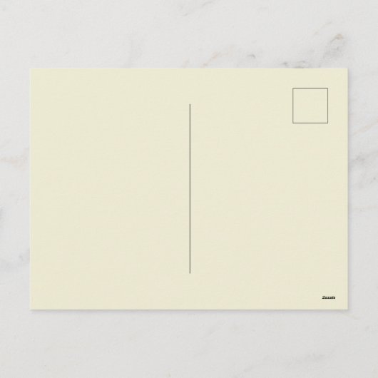 雪のヴィンテージのクリスマスで遊んでいる猫 シーズンポストカード (裏面)