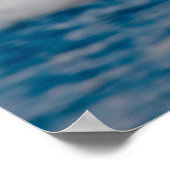 雪の上にハゲのワシのポスター ポスター (角)