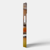 雪の上に大人の黒いキャップの《鳥》アメリカゴガラ Case-Mate iPhoneケース (裏面 / 右)