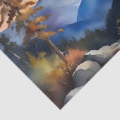 雪の上に日の出の水の色は山を覆った 薄葉紙 (詳細)