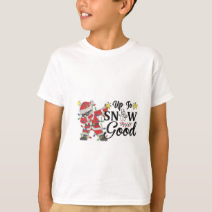 雪の上に良い白 Tシャツ