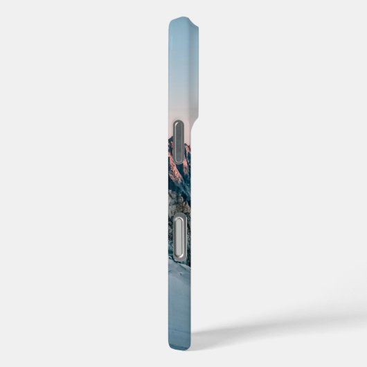 雪の上に覆われた山 Case-Mate iPhoneケース (裏面 / 右)