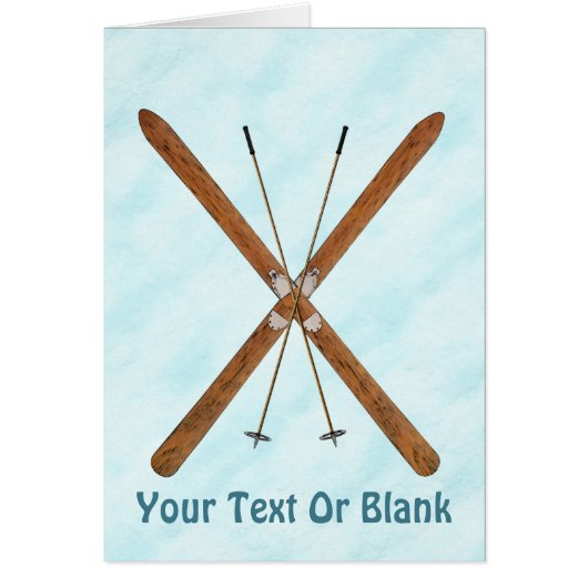 雪の上のクロスカントリー (正面)