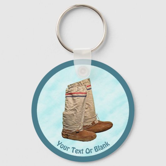 雪の上のムークルズ キーホルダー (正面)