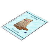 雪の上のムークルズ ノートブック (左側)