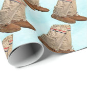 雪の上のムークルズ ラッピングペーパー (ロールコーナー)