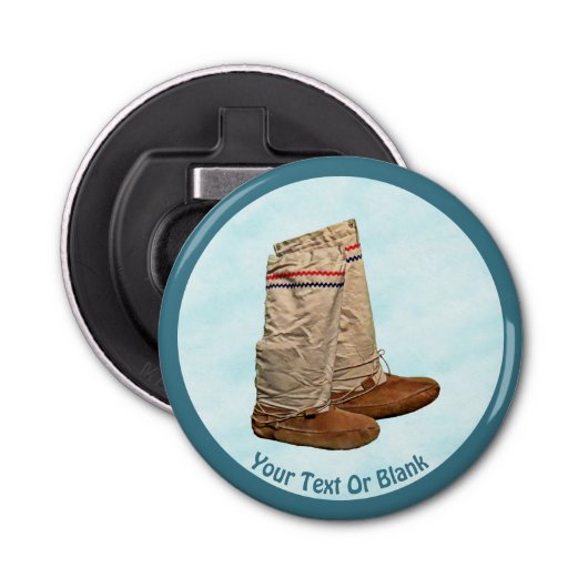 雪の上のムークルズ 栓抜き (正面)