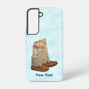 雪の上のムークルズ SAMSUNG GALAXY S22ケース