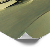 雪の上の仏 ポスター (角)