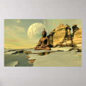 雪の上の仏 ポスター (正面)