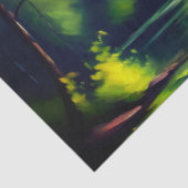 雪の上の日の出は山や湖を覆った 薄葉紙 (詳細)