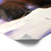 雪の上の狼 ポスター (角)