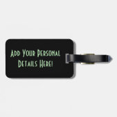 雪の上の馬cd ltcnm ラゲッジタグ (裏面横)