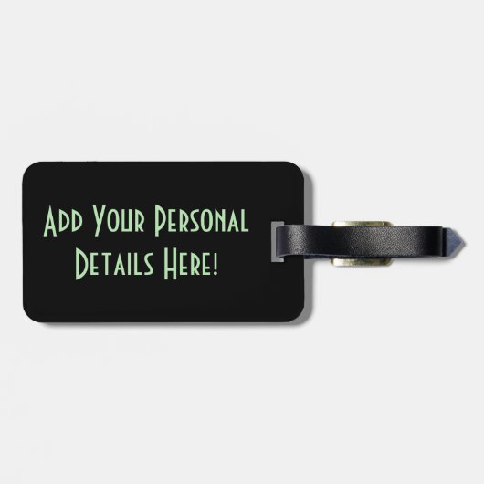 雪の上の馬cd ltcnm ラゲッジタグ (裏面横)