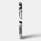 雪の下で松の木の冬の写真 Case-Mate iPhoneケース (裏面 / 左)