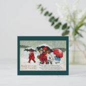 雪の下の子ども シーズンポストカード (スタンド正面)