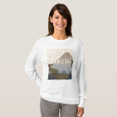 雪の下の富士山 Tシャツ (正面フル)