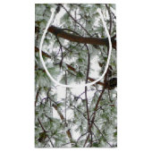 雪の下の松 スモールペーパーバッグ (裏面)