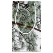 雪の下の松 スモールペーパーバッグ (正面)