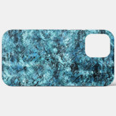 雪の下の青い森またはガラスの壊れたスタイル Case-Mate iPhoneケース (裏面 (横))