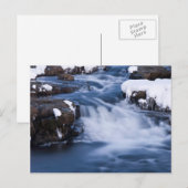 雪の世界#3 ポストカード (正面/裏面)