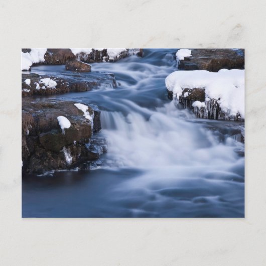 雪の世界#3 ポストカード (正面)