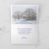 雪の丘の上の家カスタマイズ- シーズンカード (内部)