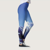 雪の丘、冬のパノラマ レギンス (右)